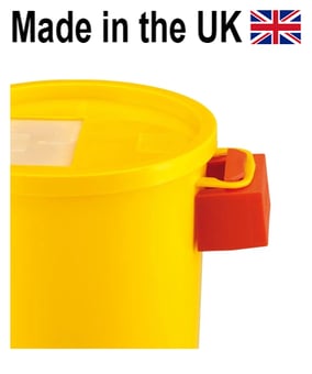 picture of POUDS® Wall-Bracket - For Up to 5L Sharps Bin - [DH-DD487]