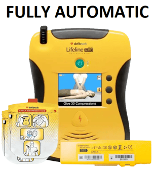 picture of Defibtech Lifeline VIEW AUTO AED Fully Automatic Defibrillator - [MLC-DCF-E2210UK]