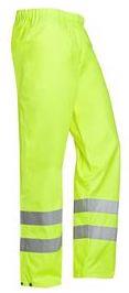 picture of Sioen Hi-Vis Yellow Rain Trousers - SE-199AA2X98-Y