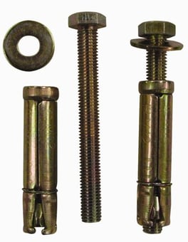 Picture of JSP - Pair of Concrete Bolts - [JS-HAH000-000-000]