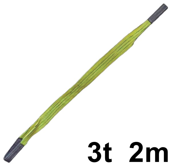 Climax Webbing Sling - Yellow - 3t 2m - [CL-SLING-3T2M]
