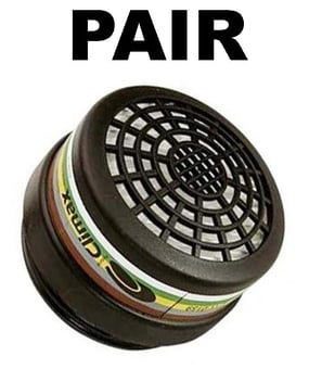 picture of Climax - ABEK1P3 Screw Filters for 755 and 756 Masks - Pair - [CL-755-ABEK1P3]