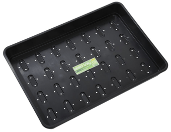 picture of Garland XL Seed Tray Black With Holes - [GRL-G153B]