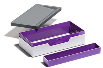 picture of Durable - VARICOLOR® Job Case - Light Purple - 122 x 62 x 235 mm - [DL-761212]