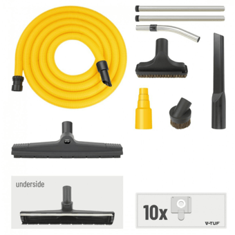 picture of V-TUF Dust Extraction Vacuum Cleaner Accessory Kit - [VT-VTVS7211M]
