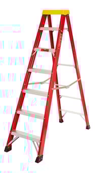picture of ProDec 1.9m Fibreglass Stepladder - [RDO-LFD180]