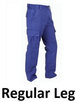 picture of Iconic Bullet Combat Trousers Men's - Royal - Regular Leg 31 Inch - BR-H823-R