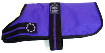 picture of Outhwaites Padded Dog Coat Purple Line 12 Inch - [CMW-DCOATPL1]