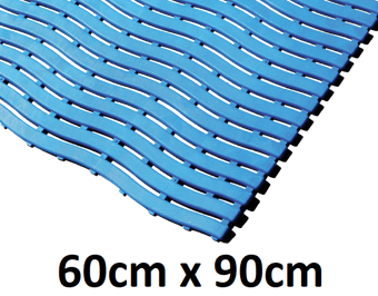 picture of Kumfi Step Anti-Slip Swimming Pool Mat Blue - 60cm x 90cm - [BLD-KM2436BU]