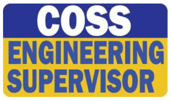 picture of COSS Engineering Supervisor Combination Insert Card for Professional Armbands - [IH-AB-CCES] - (HP)