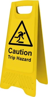 picture of Spectrum Heavy Duty A-Board – Caution Trip hazard – SCXO-CI-4706