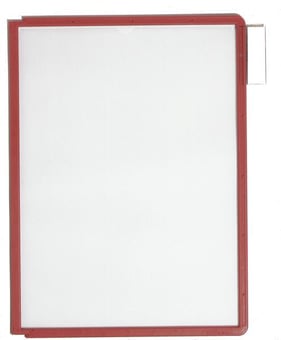 Picture of Durable - SHERPA A4 Display Panel - Red - Pack of 5 - [DL-560603]