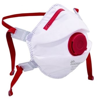 Picture of Chemsplash FFP3 Valved Cup Mask - Pack of 5 - [BG-3492]