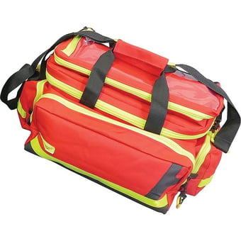 picture of First Aid Polyester Emergency Bag - Red - Large - Empty Bag - SA-C761RED