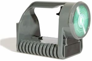 picture of LED Handlamp Torch - 4 Aspect - Red Yellow and Green Aspects are True Rail Signal Colours - [UP-0094/008050]