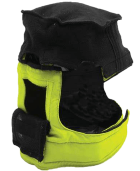 picture of Centurion - Hi-Vis Yellow Frost Cape With Ear Defender Capability - Use With the Centurion Cold Weather Hood System - [CE-S50HVYEDFC]