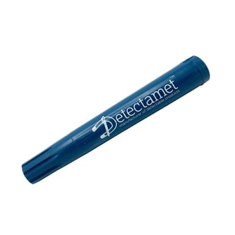 picture of Detectable Whiteboard Marker Pen - Blue Bullet Tip - Single - [DT-145-A06-P01-A07]