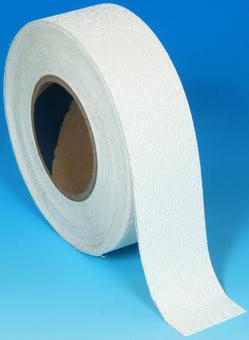 Picture of White Aqua Safe Anti-Slip Self Adhesive Tape - 100mm x 18.3m Roll - [HE-H3405W-(100)]