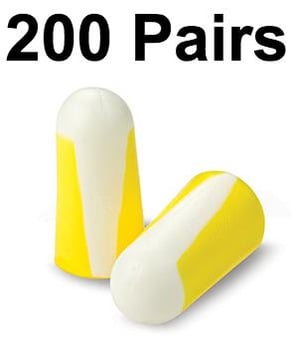 picture of Howard Leight - PU Soft Foam Disposable Ear Plugs - SNR 33 - Pack of 200 Pairs - [HW-1006186]