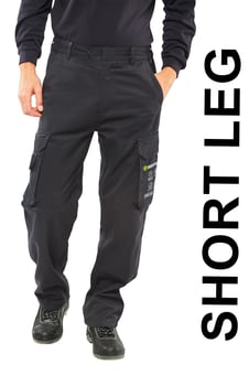 picture of Beeswift Arc Compliant Trousers - Navy Blue - Short Leg - BE-CARC4NS