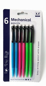 picture of Mechanical Pencil Set - Pack of 6 - [AF-5012128532108] - (DISC-R)