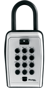 picture of Master Lock Portable Push Button Key Lock Box - Grey - [MA-5422EURD]