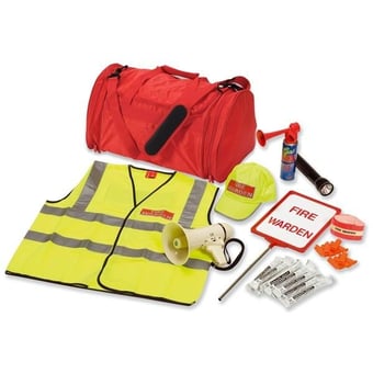 picture of Fire Warden Equipment Pack - Essential Emergency Equipment in a Lightweight Bag - [FM-300-460]