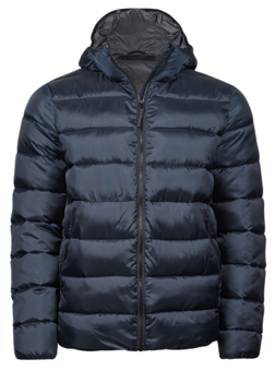 Picture of Tee Jays Unisex Lite Hooded Jacket - Navy Blue - BT-TJ9646-NVY