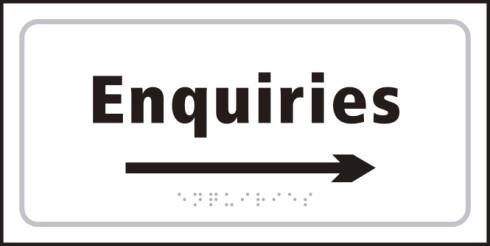 picture of Spectrum Industrial Enquiries Arrow Right – Taktyle 300 x 150mm - SCXO-CI-TK2276BKWH