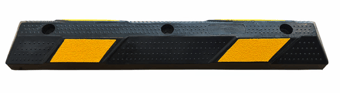 Picture of Way4Now Rubber Heavy Duty Parking Car Tyre Wheel Stop - 900 x 150 x 110mm - Box Deal of 40 - [IH-SHU-D-WS900-1] - (MP)