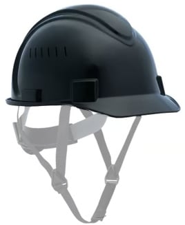 picture of Honeywell North Short Brim Hard Hat - Vented - Black - [HW-NSB21011E]
