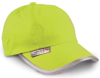 Picture of Result Fluorescent PVC Coated 4oz Nylon Cap - BT-RC35