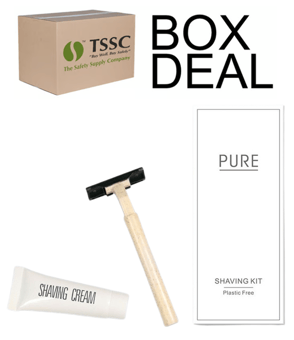 picture of Pure Boxed Shaving Kit - Box Deal 10 x 50 - [IH-MCS-PURBSK] - (LP)
