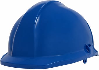 Picture of Centurion 1125 - Blue Unvented Safety Helmet - Reduced Peak - Slip Ratchet - [CE-S17BA]