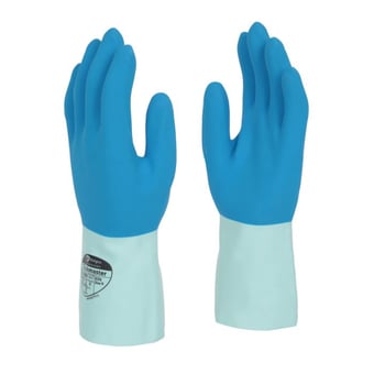 Picture of Polyco Taskmaster FoodSafe Latex Durable Gauntlet - Pain - BM-850