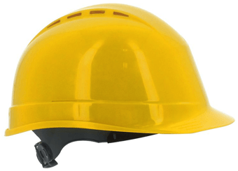 picture of Starline 1470 BL Safety Helmet Yellow Manual - [STL-1470-BL-YEL]