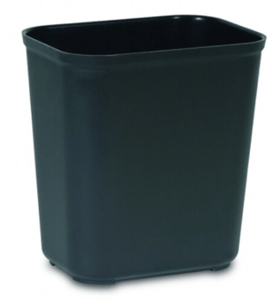 Picture of Rubbermaid Fire Resistant Wastebasket 13.2 L - Black - [SY-R050712] - (HP)