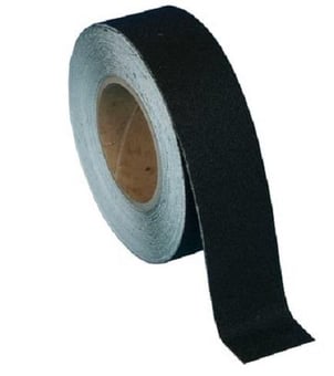 Picture of Black Anti-Slip Self Adhesive Tape - 75mm x 20m Roll - Amazing Value - [PV-AST75BLA]