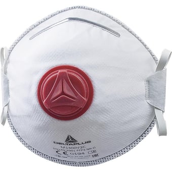 Picture of Delta Plus - Non-Woven Synthetic Fibre Disposable Masks FFP3 - Pack of 10 - [LH-M1300V2C]