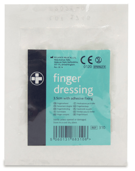 picture of Finger Dressing With Adhesive Fixing Small 3.5cm - Pack of 10 - [RL-310]
