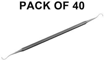 picture of Instrapac Spoon Excavator Double Ended - Small - Pack of 40 - [VC-8034]