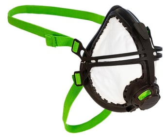 picture of Stealth Lite Pro - Reusable Frame and Head Straps With FFP3V R D Mask - 1 Frame 5 Inserts -  [STH-F02.1]