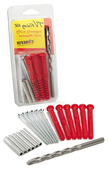 picture of Corefix 100 Dot & Dab Wall Fixing c/w Drill Bit - Pack of 6 - [MX-CFX006TV]