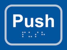 picture of Push – Taktyle (100 x 75mm) - SCXO-CI-TK0319WHBL