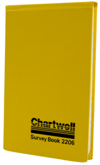 Picture of Exacompta Chartwell Weather Resistant Field Book Lined Yellow - 106 x 165mm - [EXC-2206Z]