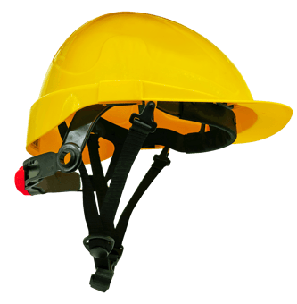 picture of Climax - Hi Vis Tirreno TXR Yellow Hard Hat - With Wheel Ratchet - Non Vented - [CL-TXR-Y]