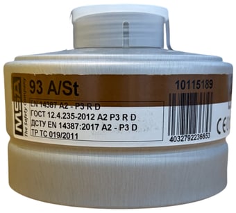 Picture of MSA - 93 A2/P3 - Combined Filter - A2-P3 R D - [MS-10115189]
