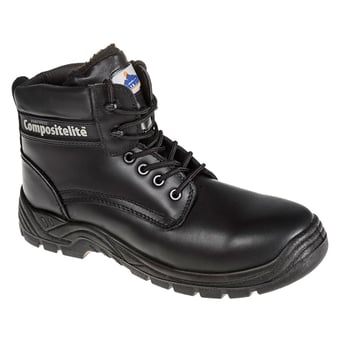 Picture of Portwest - FC12 Compositelite Fur Lined Thor Black Boot S3 CI - [PW-FC12BKR]