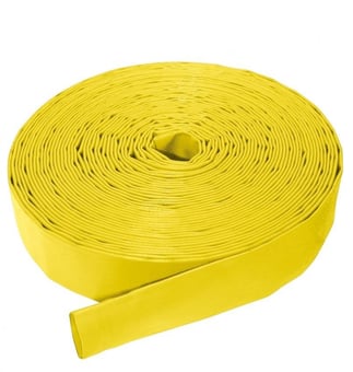 Picture of 100 Metre 1.1/2" Bore - Medium Duty Layflat Hose - 22kg - [HP-MLFL112/100]
