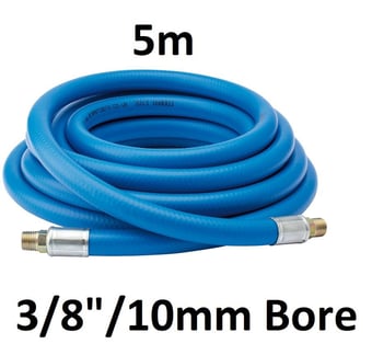 picture of Air Line Hose with 1/4" BSP Fittings - 3/8"/10mm Bore - 5m - [DO-38335]